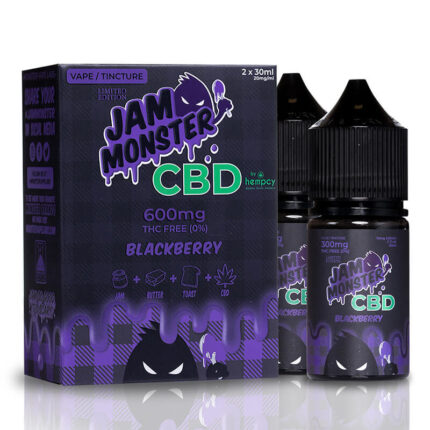 CBD Vape Juice – Blackberry – Jam Monster